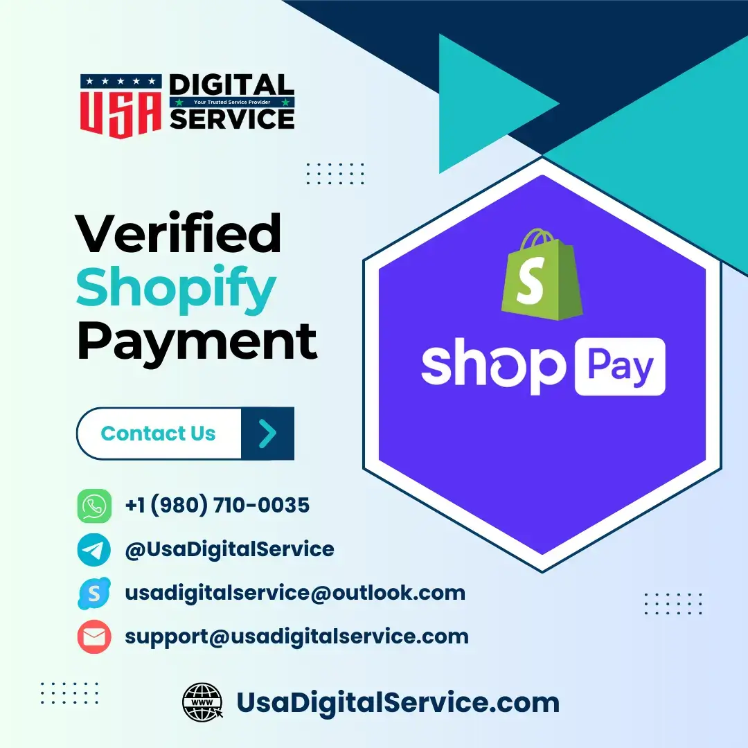 Buy Verified Shopify Payment Account - USA Digital Service