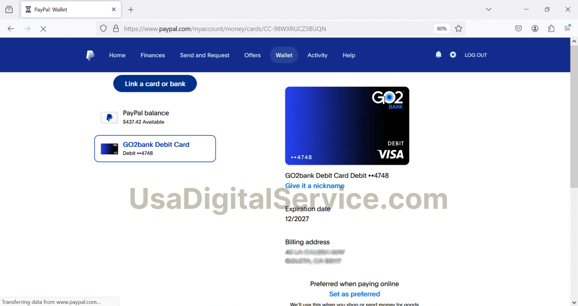 verified paypal account-wallet